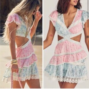 Audrina LoveShackFany Mini Dress SMALL 🌸